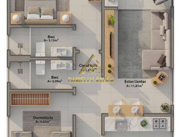 #230 - Apartamento para Venda em Balneário Piçarras - SC - 3